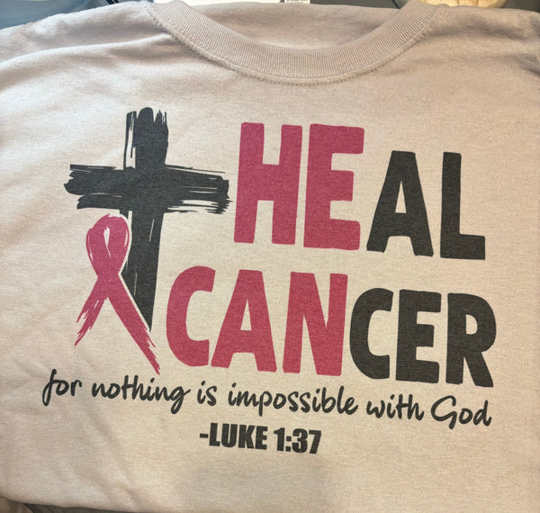 HE CAN heal cancer - For Iva 15% of proceeds will go to my best friend’s mother who is battling breast cancer for the second time let’s help her ￼