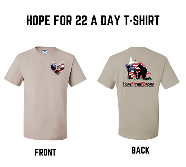 Hope For 22 a Day T-shirt