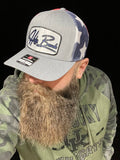Limited blue and white patch Richardson 112 American trucker hat