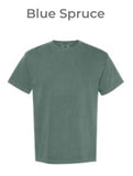 “Sorry I’m Late” — Comfort Colors T-Shirt 100% Cotton in Blue Spruce