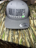 Charcoal gray YP ￼Holyghost equipped with the new ON button snap back