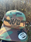 Yupoong camo snap back limited  Jesus the highway to heaven