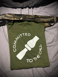 Committed to the Call T-Shirt - Military Green