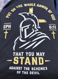 “Armor” Black T-Shirt 5X & 4Toddler sizes only