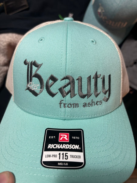 Ladies, Beauty  from ashes color mint and silver with white HB signed logo ￼