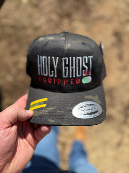 YP black camo SnapBack