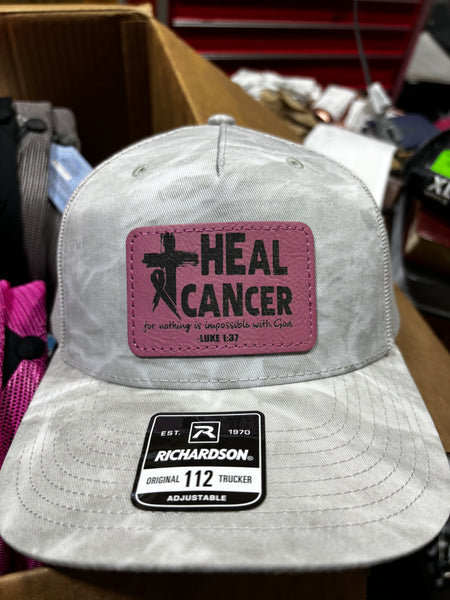 He can heal cancer light smoke Richardson snap back, 50% of the proceeds are going to a lady that is dealing with breast cancer