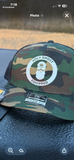 Richardson 112 trucker old-school camo black snapback