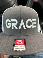 Richardson 511 flat bill GRACE hat snap back