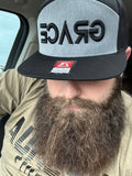 Very limited Grace with gray and black SnapBack by Richardson