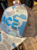 "GRACE" Salt Water Camo Richardson 112 Snap Back Hat