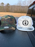 Multicam alpine flat bill snap back