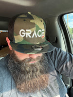 New Era camo 9Fifty snap back Grace hat