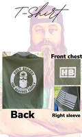 Holy Beardz Fam T-Shirt - Army Green